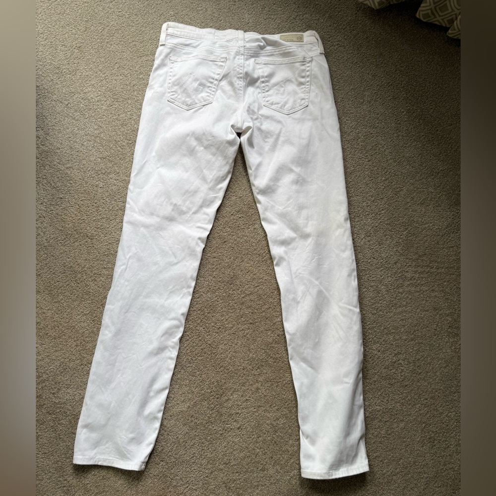 Ag Adriano Goldschmied White Stilt Jeans